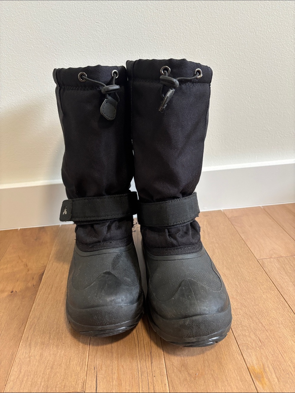 Kamik Kids Black Winter Boots Size 6 - Picture 2 of 7